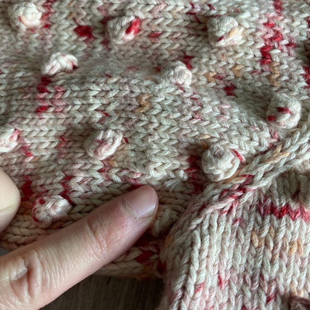 Misha & Puff Adult Crewneck Sweater Poppy Confetti - Picture 3 of 4